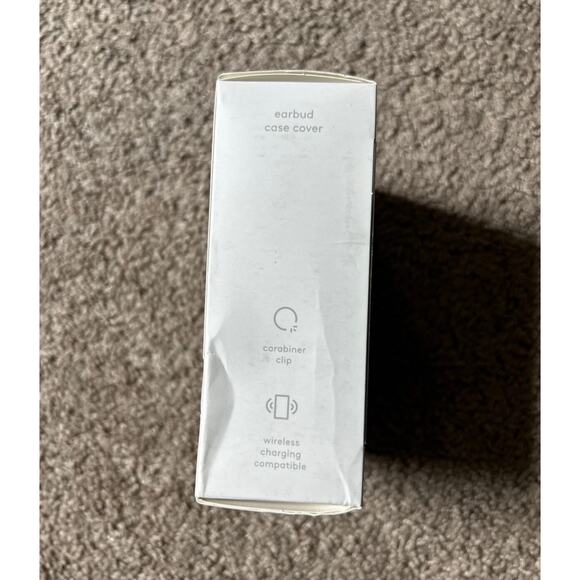 NWT Heyday Silicone Earbud Case Cover AirPods Gen 1 & 2 White - Picture 5 of 5